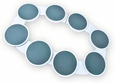 Крутящийся LazySusan 808 белый, серый