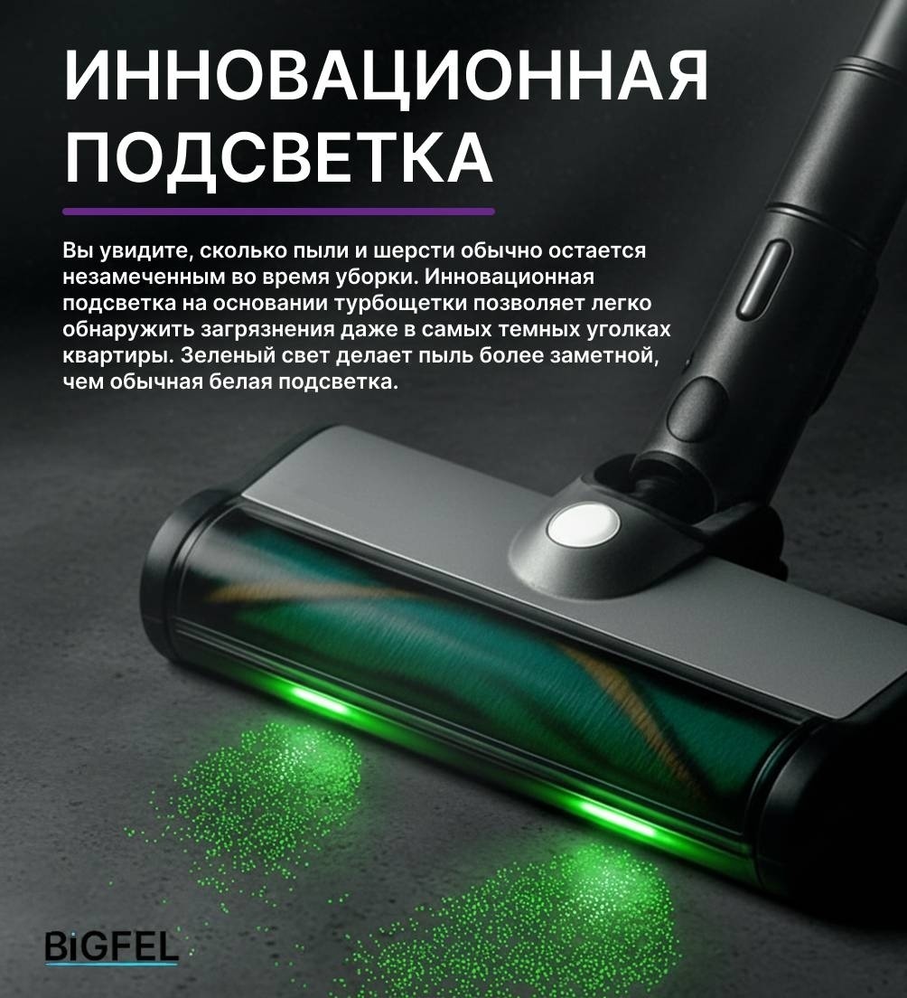 Пылесос BIGFEL SmartVac Pro черный