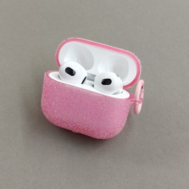 Чехол для Apple AirPods Pro 3 розовый