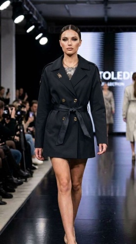 Плащ MaxMara черный