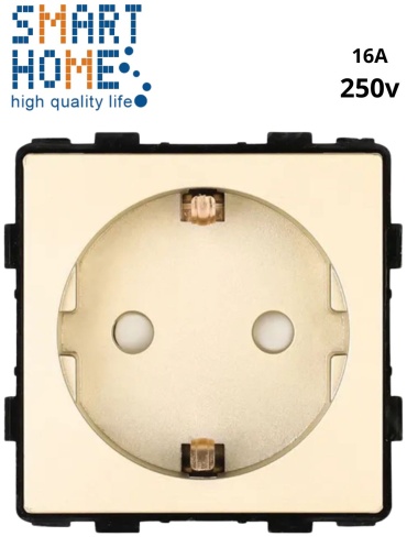 Розетка SMART HOME MP010_GD, золотистый