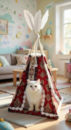 Домик для кошки 43x43 см