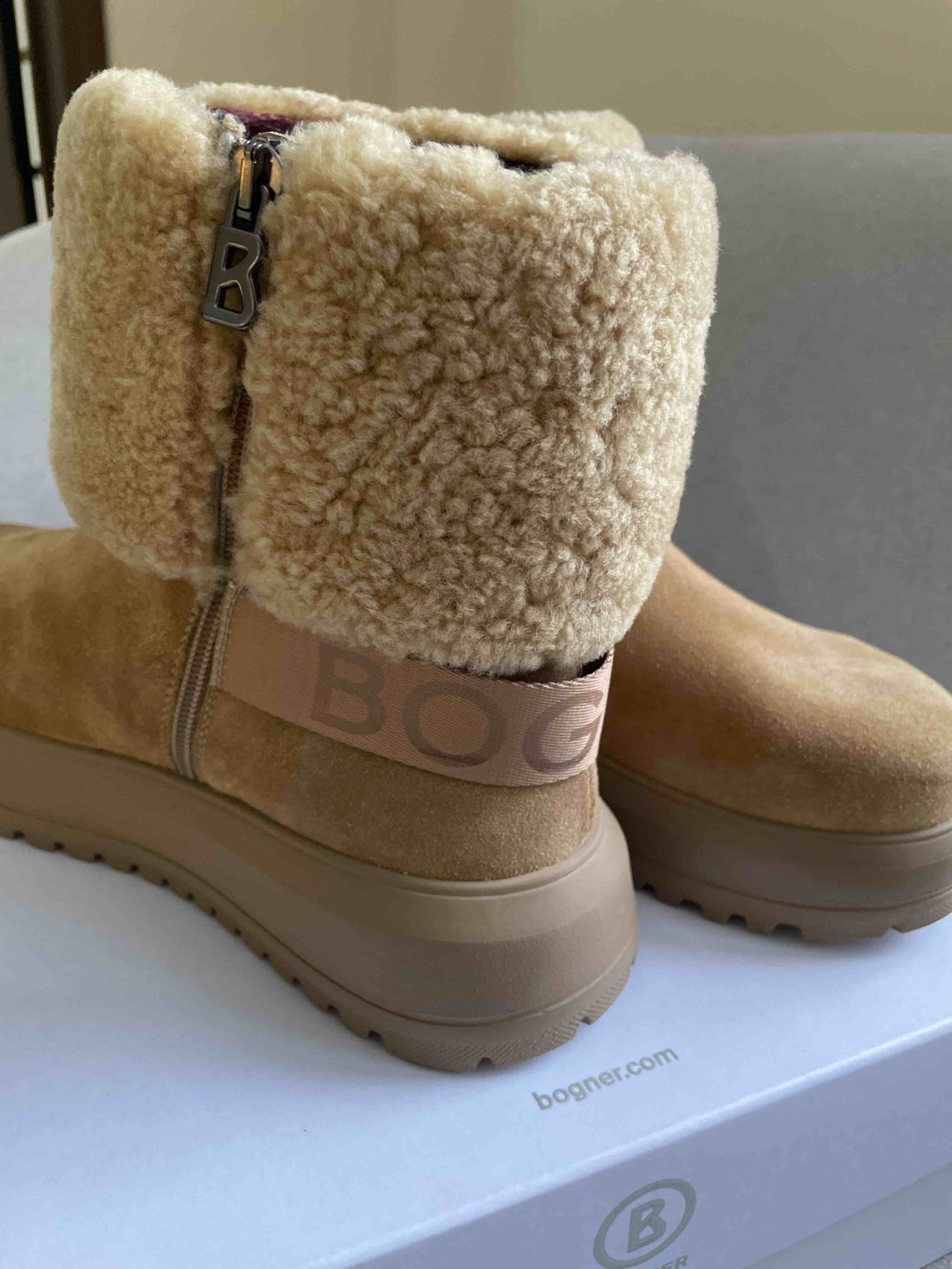 Угги Bogner бежевый