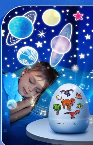 Ночник детский настольный 2456, разноцветный