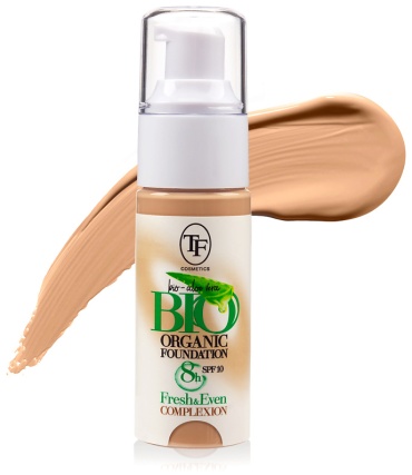 TF cosmetics Крем тональный BIO ORGANIC FOUNDATION SPF10 №05 золотой песок,35 гр тональный крем 05 35 г