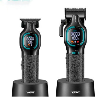 VGR Professional набор для стрижки V-868S2 черный