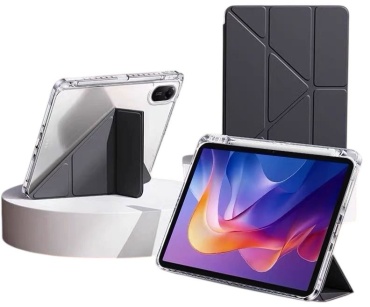 Чехол DEPREMIOS для Samsung Galaxy Tab S9, Galaxy Tab S9 FE, Galaxy Tab S10 FE, Galaxy Tab S10 Lite 11 дюйм черный