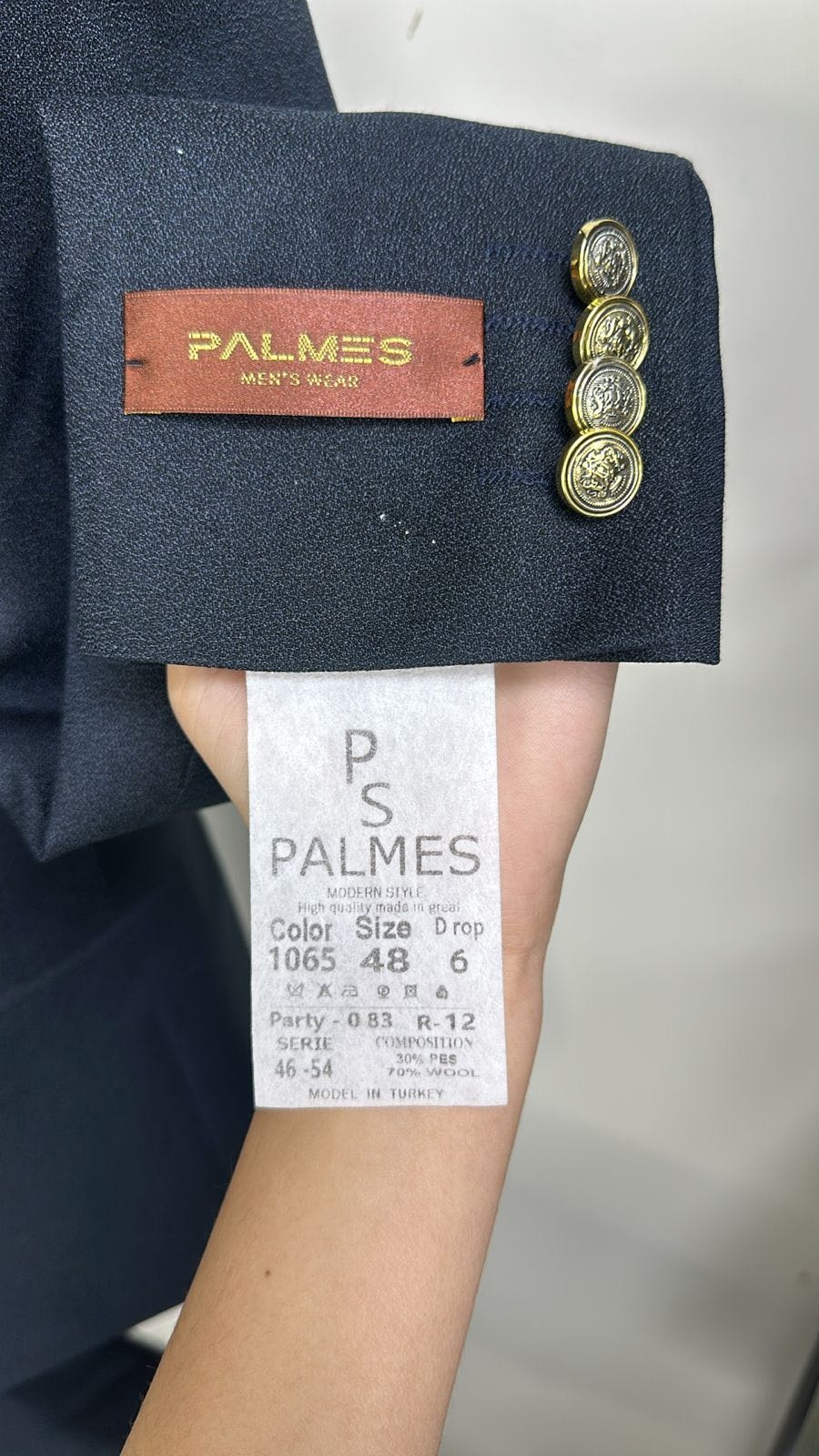 Palmes серый