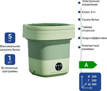 Стиральная машина складная fernwehSTR-003