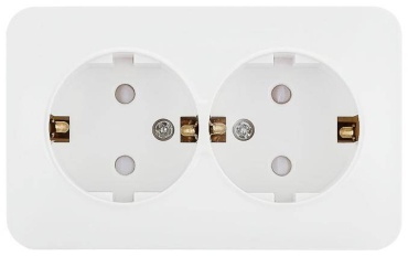 Розетка Horoz Electric 112-017-0002, белый