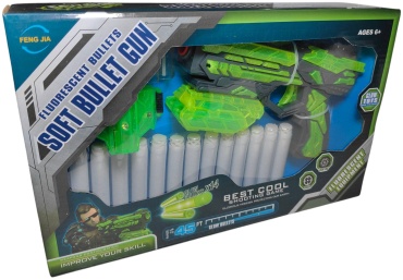 Бластеры JTSS Soft bullet gun Jt2001m, 14 шт
