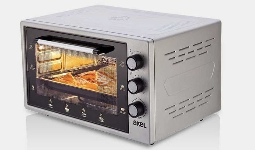 Кухонная плита AKEL-AF-930-45L серый