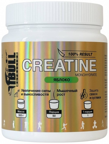 Креатин Pitbull Nutrition Gold Creatine Яблоко 300 г