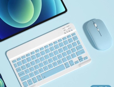 Клавиатура Mouse Keyboard синий