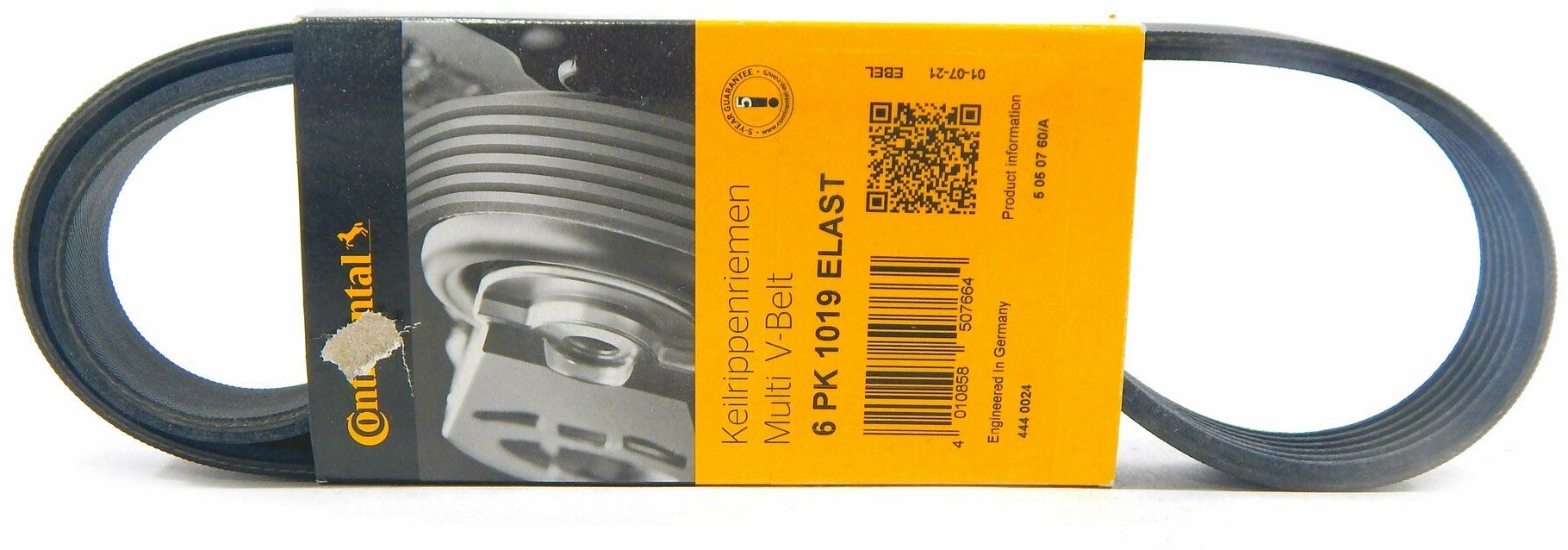 Contitech ремень поликлиновый 6PK1019ELAST