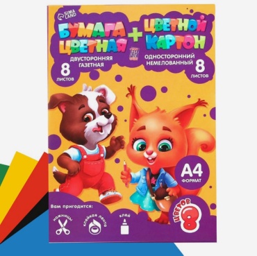 Набор ArtFox STUDY 9457888, двусторонний, односторонний А4, 16 л