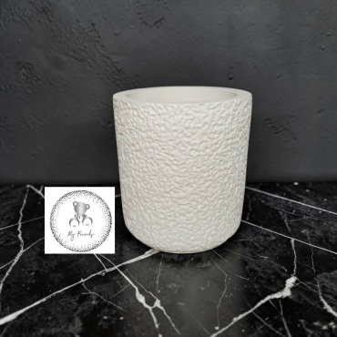 Стакан /«Shagreen»/ 1 шт, гипс