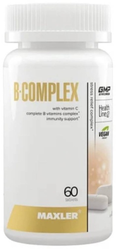 Специальная добавка Maxler MAXLER B-COMPLEX Нейтральный 60