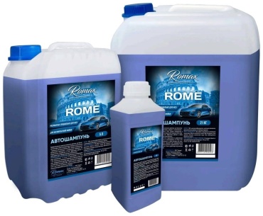 Romax автошампунь 0900027 ROME автошампунь для бесконтактной мойки 1 л