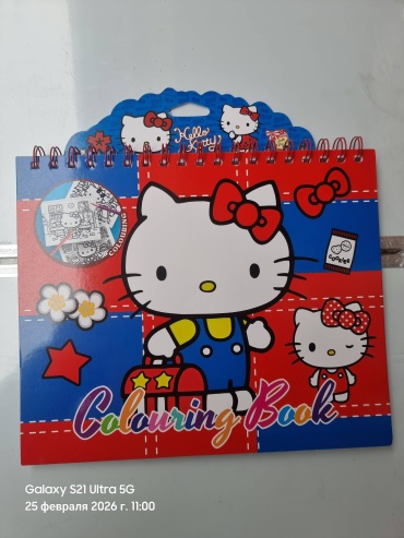 Раскраска Расскраска HELLO Kitty