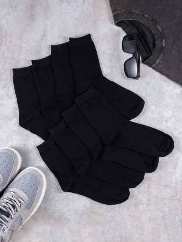 Носки ABOSHI 10 пар черный 41-44