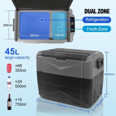 MURATEC компрессорный MURATEC-D45L 45 л серый
