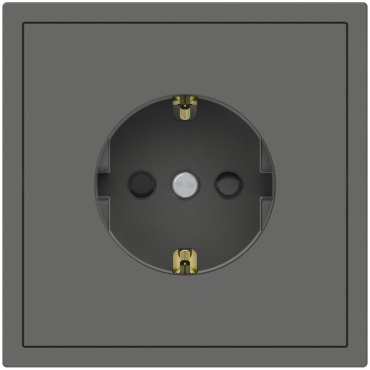Розетка Сталкер C927-42-H, графит