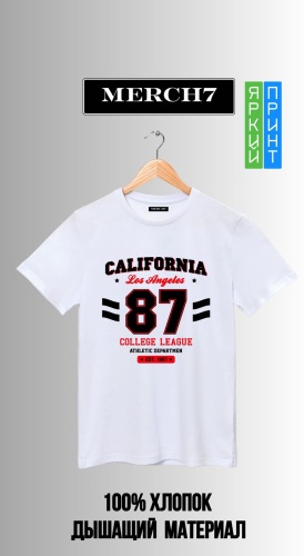 Футболка CALIFORNIA белый