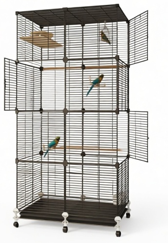 Клетка Markshteder металл 74x37x161 см