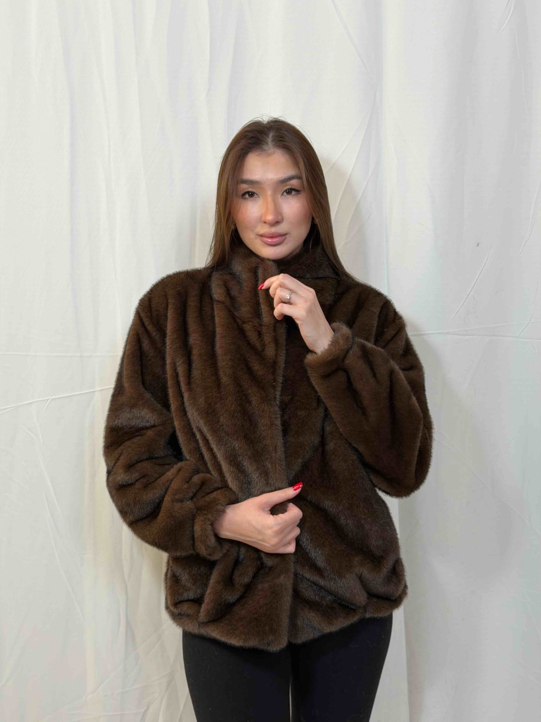 Шуба WIRONA коричневый