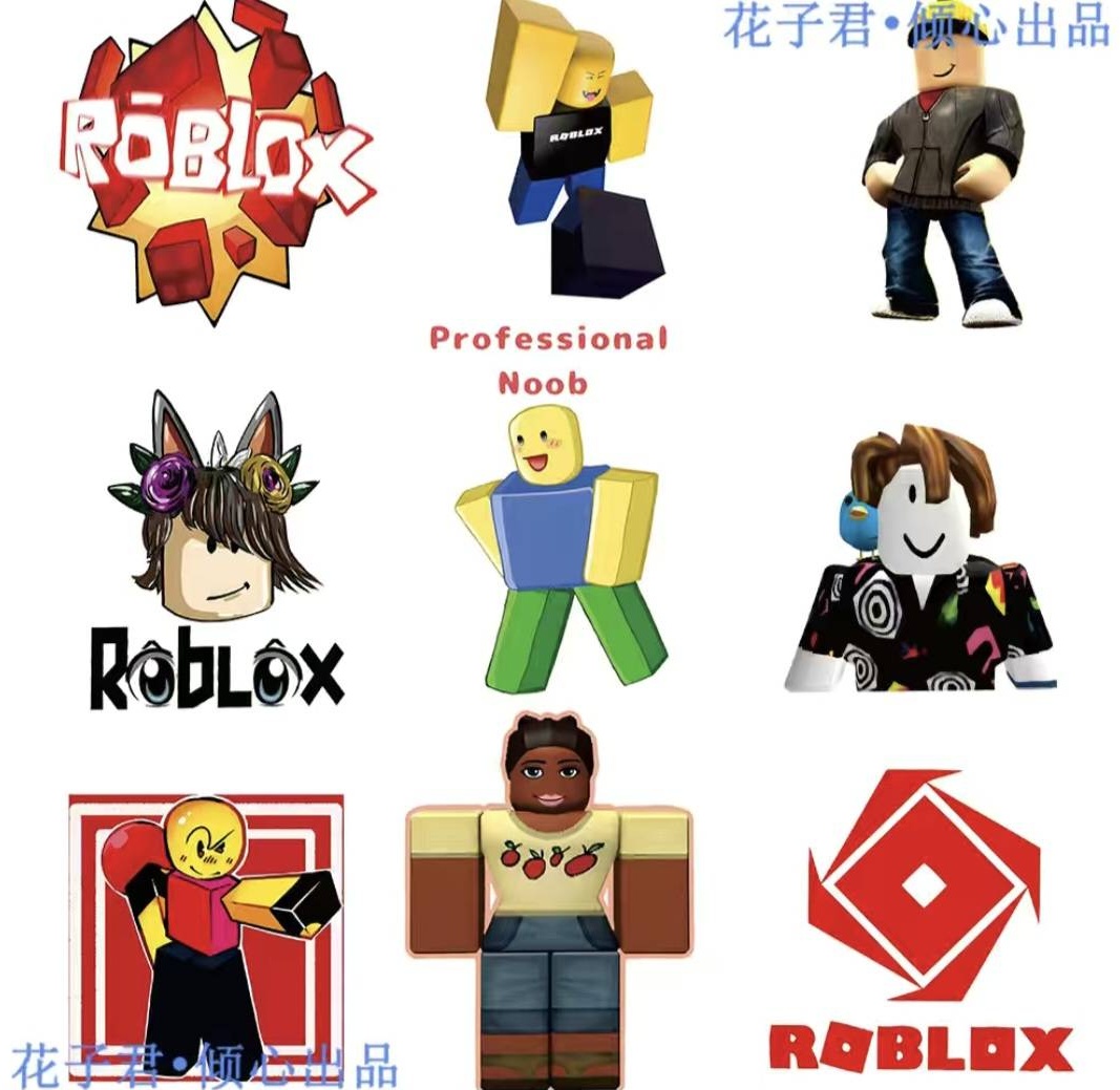 Наклейки Лист Topshop Roblox 30
