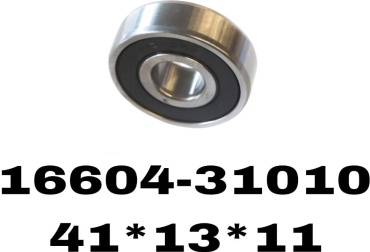 A.D.A.L AUTO подшипник генератора 16604-31010