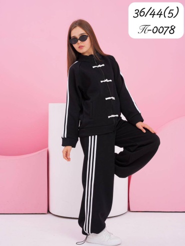 Спортивный костюм черный
