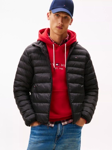 Демисезонная куртка Tommy Hilfiger черный