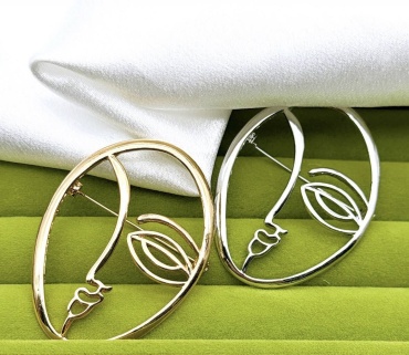 Брошь Xuping Jewelry Брошь маска бижутерный сплав, пластик