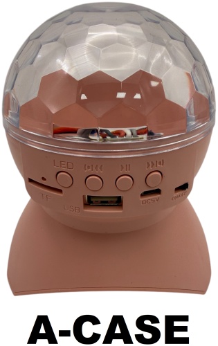 Портативная колонка A-case XY-890p розовый