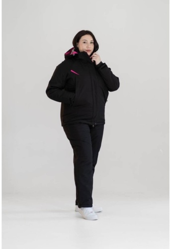 Костюм SportFit 2310 черный, розовый 56