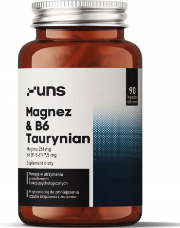 Специальная добавка UNS Magnesium Taurate + B6 (P-5-P) 90 таблеток w