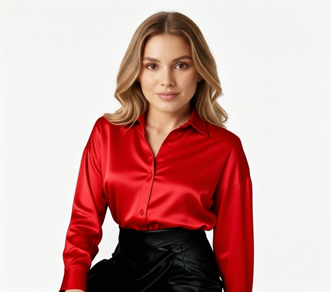 Рубашка Rayana красный