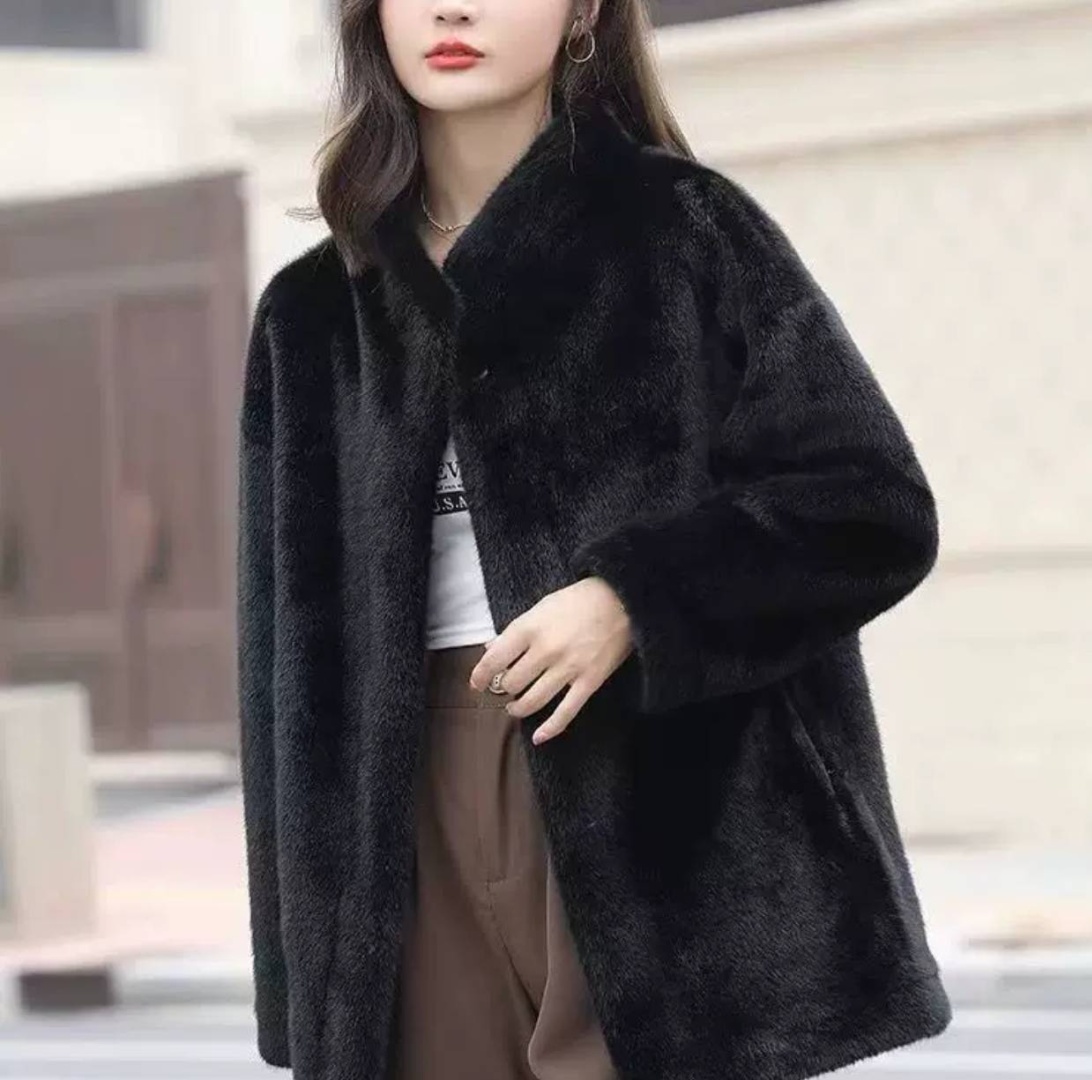 Шуба ULZANA черный