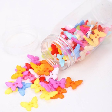 Набор пуговиц для рукоделия, бабочки