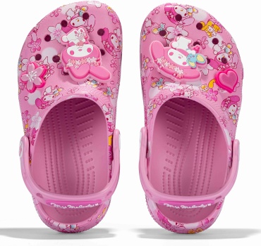 Сабо Crocs розовый