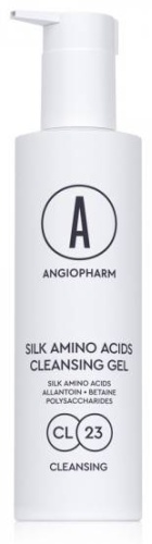 ANGIOPHARM ГЕЛЬ ДЛЯ УМЫВАНИЯ С АМИНОКИСЛОТАМИ ШЕЛКА, 200 МЛ гель 200 мл