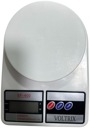 Кухонные весы VOLTRIX SF-400 белый