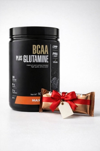 BCAA Maxler Bcaa glutamine голубая малина 300 г