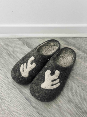Тапочки графит