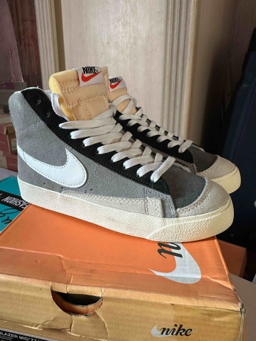Кеды BLAZER MID 77 серый