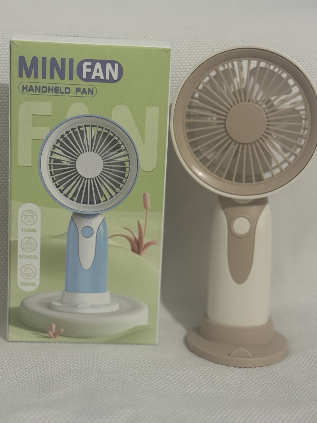 Вентилятор Mini Fan коричневый