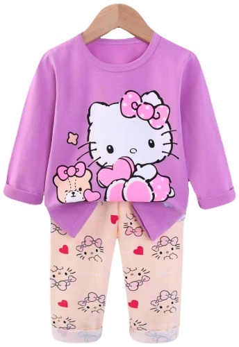 Пижама Hello Kitty мультиколор