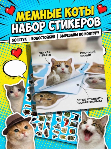 30387827_Мемные коты 15x15 см